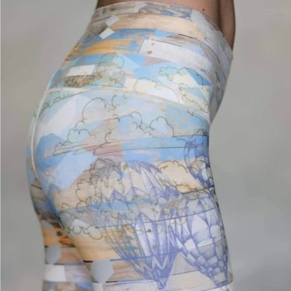 ✨NIYAMA SOL ODELAY BEACHCOMBER HIGH WAIST YOGA CROP LEGGING/PANT NWT XS - Picture 10 of 12